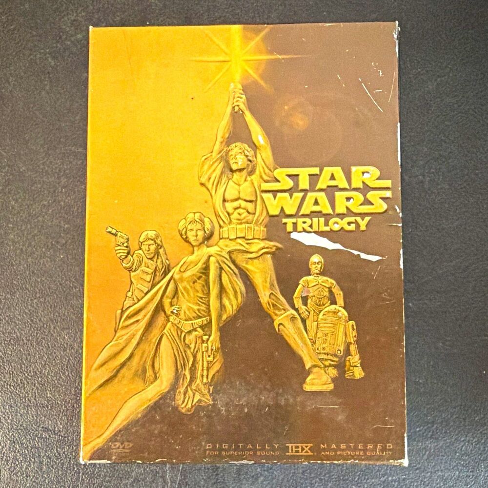 Star Wars Trilogy DVD Full Screen w/ Bonus Disc THX Digitally Mastered PG